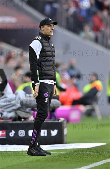 Coach Thomas Tuchel FC Bayern Muenchen FCB on the sidelines Allianz Arena, Munich, Bavaria, Germany, Europe