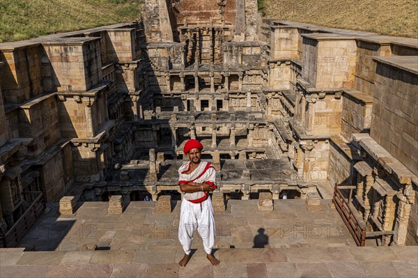 Unesco site, Rani Ki Vav, The Queen's Stepwell, Patan, Gujarat, India, Asia