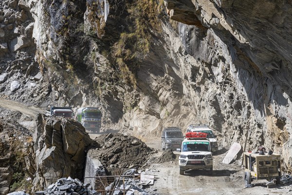 Adventurous highway to Jomsom, Nepal, Asia