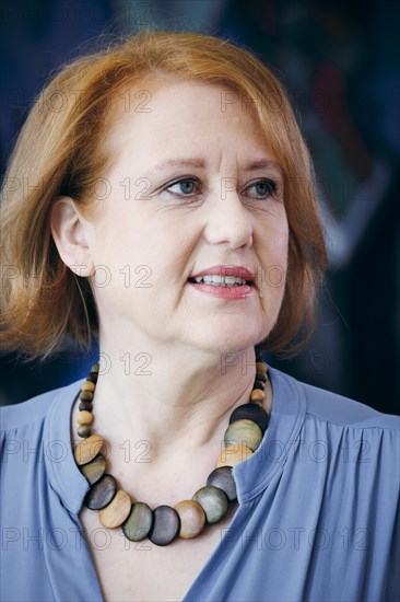 Lisa Paus (Alliance 90/The Greens), Federal Minister for Family Affairs, Senior Citizens, Women and Youth, recorded during a cabinet meeting at the Federal Chancellery in Berlin, 6 March 2024
