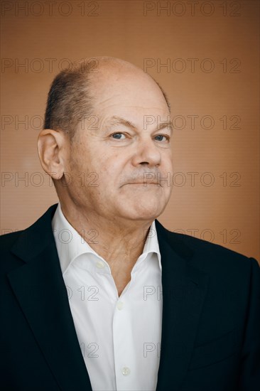 Federal Chancellor Olaf Scholz, (SPD), recorded during a cabinet meeting at the Federal Chancellery in Berlin, 06/03/2024