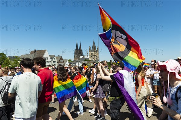 Christopher Street Day, Cologne, North Rhine-Westphalia, Germany, Europe