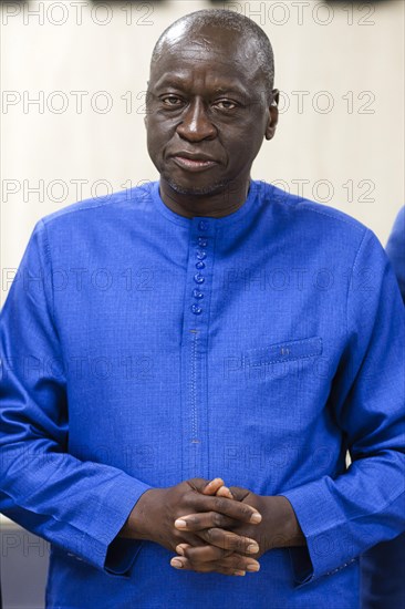 Ousmane Diagana, Vice-President of the World Bank Group, Cotonou, 6 March 2024.photographed on behalf of the Federal Ministry for Economic Cooperation and Development