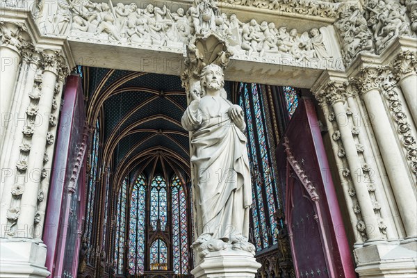 Sainte-Chapelle, Ile de la Cite, Paris, France, Europe