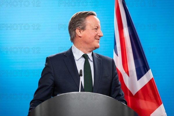 David Cameron, Secretary of State for Great Britain and Northern Ireland. Berlin, 07.03.2024