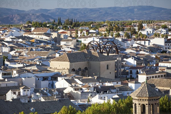 San Francisco monastery viewed from the bell tower, Baeza