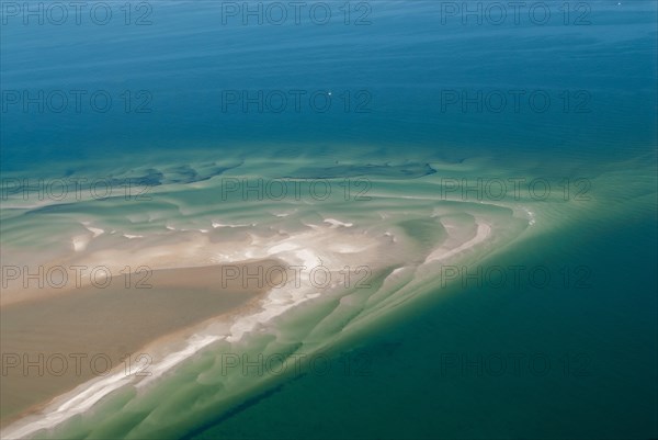 Darss, aerial, Darsser Ort, coast, Baltic Sea, sea, beach, nature, headland, peninsula, sediment deposit, Fischland-Darss-Zingst Fischland, Mecklenburg-Western Pomerania