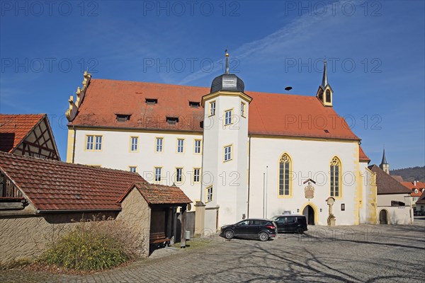 Church of St John the Baptist, landmark, Iphofen, Lower Franconia, Franconia, Bavaria, Germany, Europe