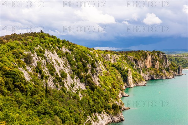 Rilkeweg, hiking trail from Duino to Sistiana, Friuli, Italy, Duino, Friuli, Italy, Europe