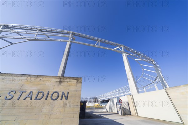 The Heinz Steyer Stadium is a football stadium with athletics facilities in the Friedrichstadt district of the Saxon state capital of Dresden that is currently being renovated. It was initially called Stadion am Ostragehege of the Dresdner SC. In 1949 it was renamed after the communist footballer Heinz Steyer, who was executed in 1944, Dresden, Saxony, Germany, Europe