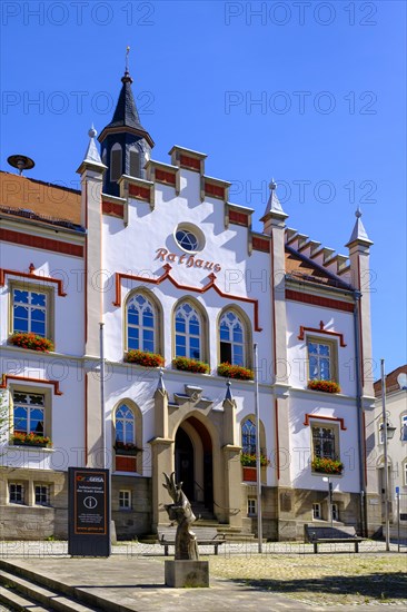 Town Hall, Geisa, Wartburgkreis, Thuringia, Germany, Europe