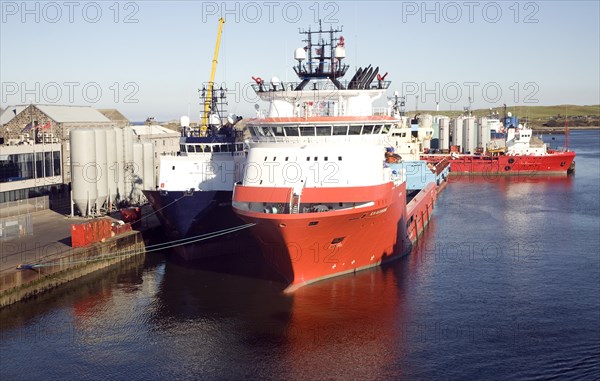 Port harbour, Aberdeen, Scotland, United Kingdom, Europe