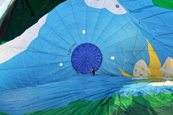 Hot-air balloons, Ballooning Festival, Saint-Jean-sur-Richelieu, Quebec Province, Canada, North America