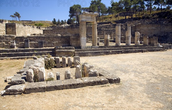 Ancient Kamiros, Rhodes, Greece, Europe