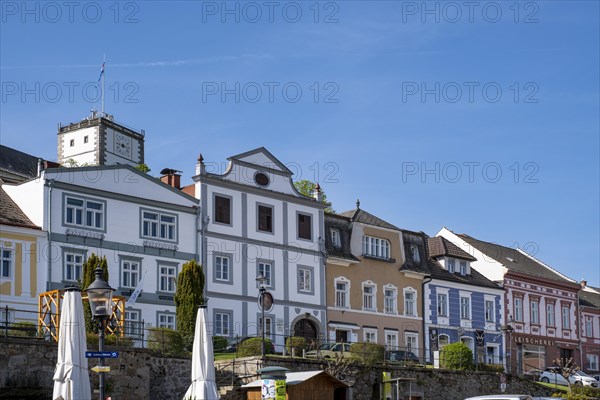 Main square, Weitra, Waldviertel, Lower Austria, Austria, Europe