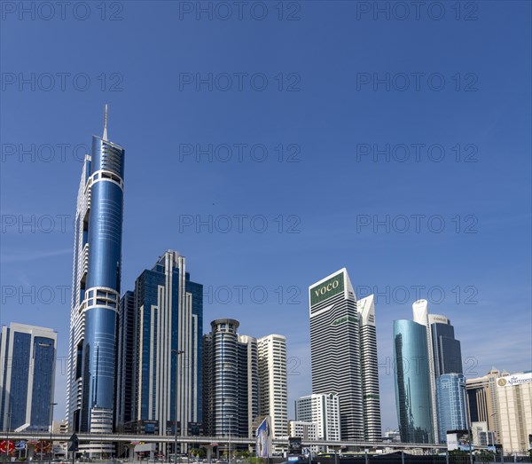 Downtown skyscraper, Dubai, United Arab Emirates, West Asia, Asia