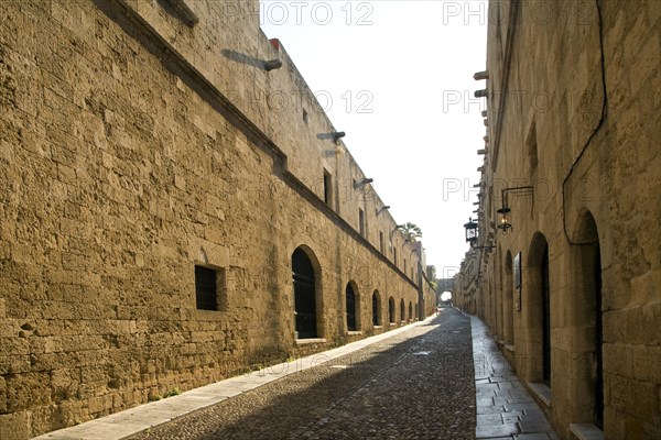 Ippoton, Street of the Knights, Old town, Rhodes, Greece, Europe