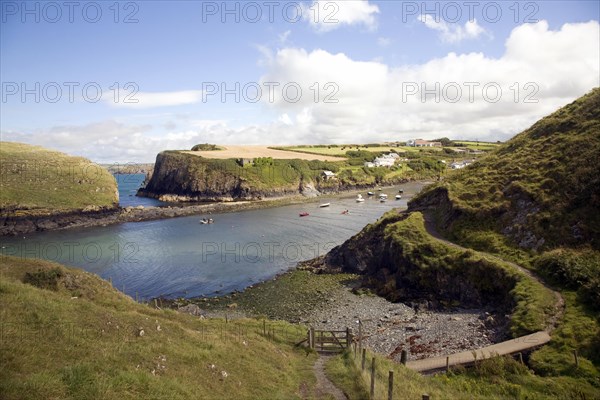 Abercastle bay, Pembrokeshire, Wales, United Kingdom, Europe