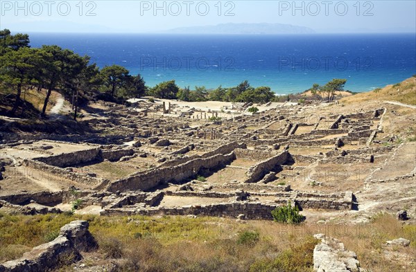 Ancient Kamiros, Rhodes, Greece, Europe