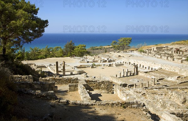 Ancient Kamiros, Rhodes, Greece, Europe