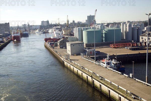 Port harbour, Aberdeen, Scotland, United Kingdom, Europe