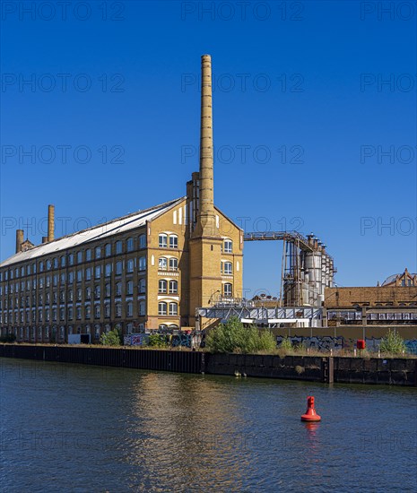 Industrial and factory site on the Spree, luminaire factory, Berlin-Oberschoeneweide, Berlin, Germany, Europe