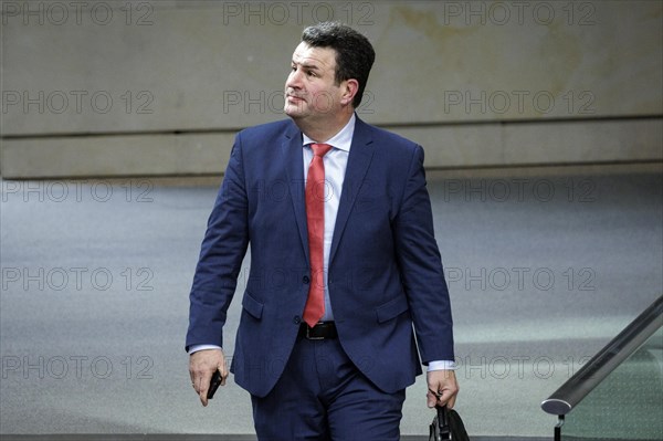 Hubertus Heil, Federal Minister of Labour and Social Affairs, during a meeting in the German Bundestag. Berlin, 20 March 2024