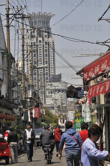 Shanghai city view, skyscraper, china