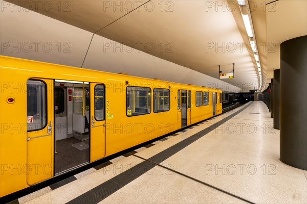Underground station Brandenburg Gate, Berlin, Germany, Europe