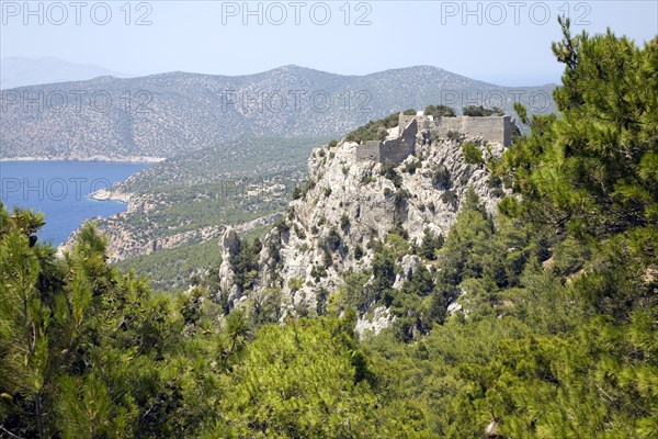 Kastrou Monolithos, Rhodes, Greece, Europe