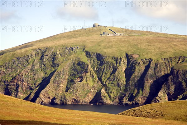 Saxa Vord former military site, Unst, Shetland Islands, Scotland, United Kingdom, Europe