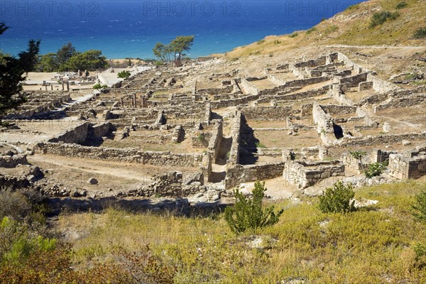 Ancient Kamiros, Rhodes, Greece, Europe