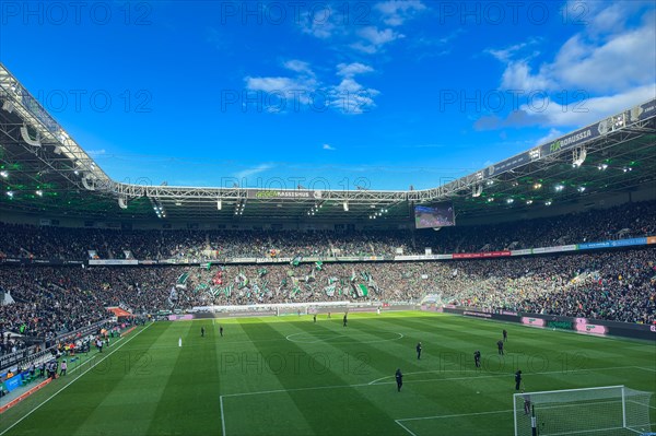 Borussiapark football stadium, Moenchengladbach, Germany, Europe