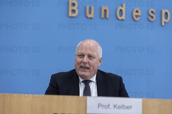 Prof Ulrich Kelber, Federal Commissioner for Data Protection and Freedom of Information (BfDI), recorded as part of the presentation of the BfDI's activity report at the Federal Press Conference in Berlin, 20 March 2024