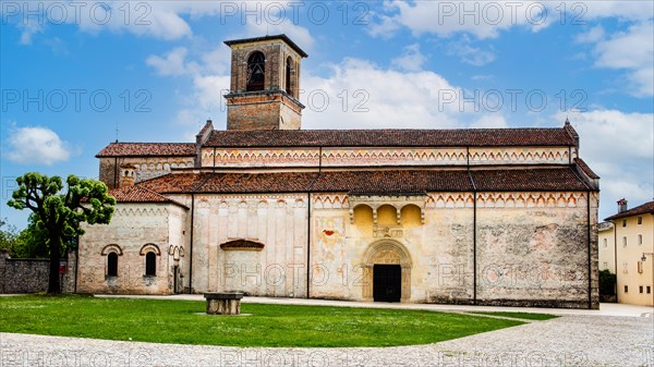 Duomo di Santa Maria Maggiore, 13th century, historic city centre, Spilimbergo, Friuli, Italy, Spilimbergo, Friuli, Italy, Europe