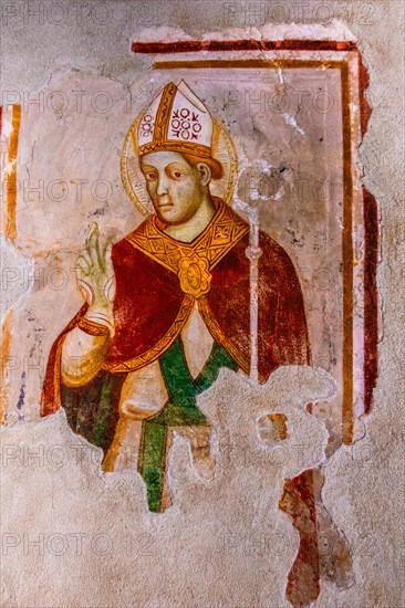 Crypt, Duomo di Santa Maria Maggiore, 13th century, historic city centre, Spilimbergo, Friuli, Italy, Spilimbergo, Friuli, Italy, Europe