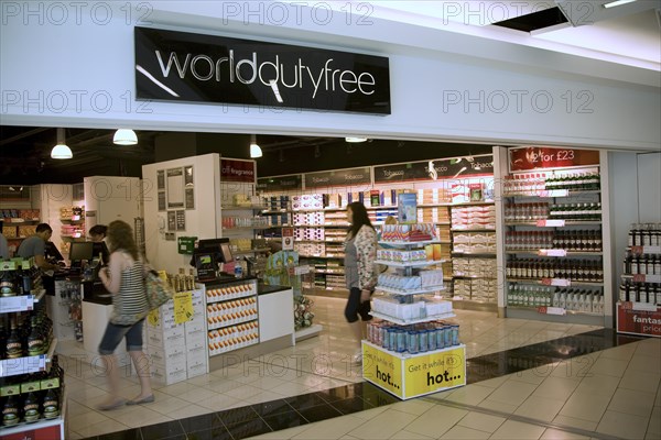 Duty Free shops, Gatwick airport, England, United Kingdom, Europe