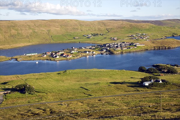 Kalliness village, Weisdale, Shetland Islands