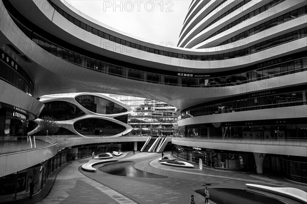 Galaxy soho, architecture, zaha hadid, beijing, china