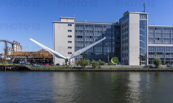 Industrial and factory site on the Spree, luminaire factory, Berlin-Oberschoeneweide, Berlin, Germany, Europe