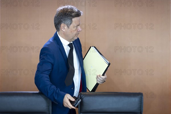 Robert Habeck, Federal Minister for Economic Affairs and Climate Protection and Vice-Chancellor, on the sidelines of a cabinet meeting. Berlin, 20 March 2024