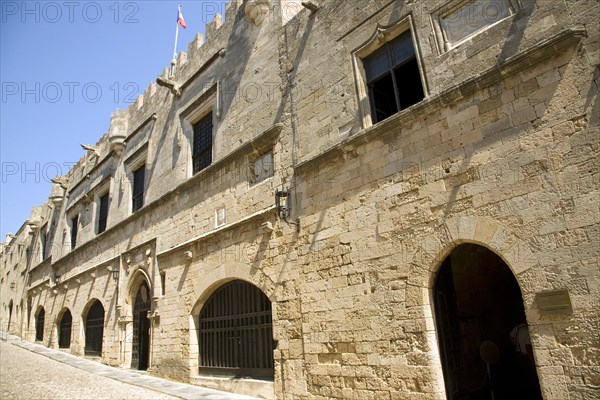 Ippoton, Street of the Knights, Old town, Rhodes, Greece, Europe