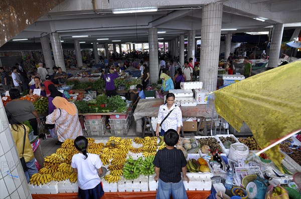 Fruit, vegetable, market, sarawak, malaysia