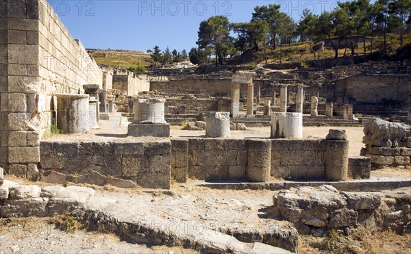 Ancient Kamiros, Rhodes, Greece, Europe