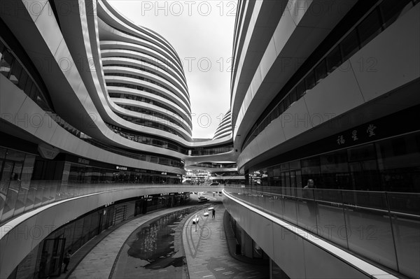 Galaxy soho, architecture, zaha hadid, beijing, china