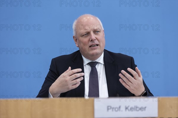 Prof Ulrich Kelber, Federal Commissioner for Data Protection and Freedom of Information (BfDI), recorded as part of the presentation of the BfDI's activity report at the Federal Press Conference in Berlin, 20 March 2024