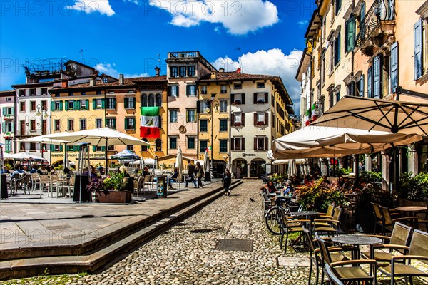Piazza San Giacomom Udine, most important historical city of Friuli, Italy, Udine, Friuli, Italy, Europe