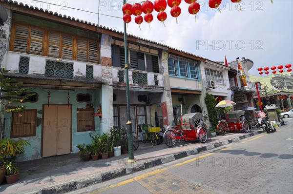 Georgetown city, street, malaysia