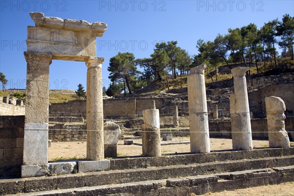 Ancient Kamiros, Rhodes, Greece, Europe