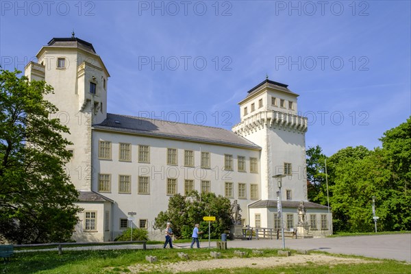 Asparn Castle, Asparn an der Zaya, Weinviertel, Lower Austria, Austria, Europe